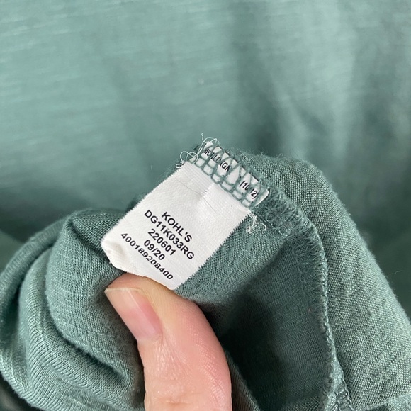 SO - Teal Grow Your World Long Sleeve - L - Picture 7 of 7